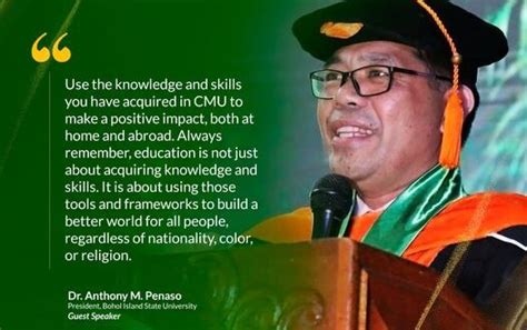 Dr. Anthony M. Penas Quote – Central Mindanao .